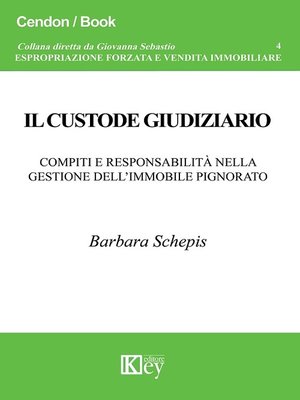 cover image of Il custode giudiziario